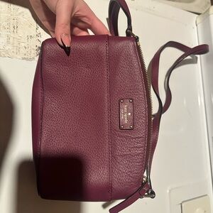 Kate Spade Burgundy Crossbody Bag